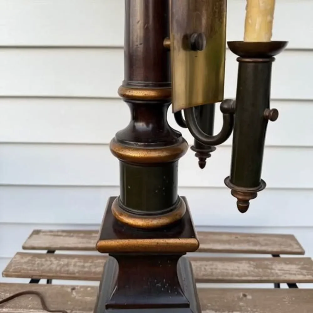 Frederick Cooper Table Lamp Adjustable Candlesticks